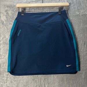 Nike Golf Blue Teal Skort Skirt with Shorts Size XS